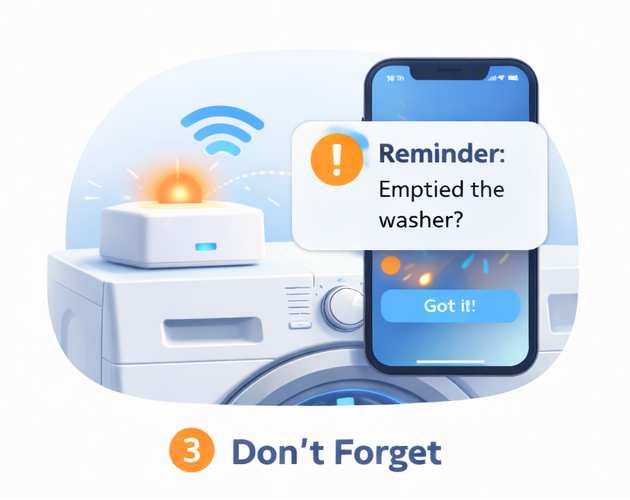 Step 3: Persistent reminders so you don't forget